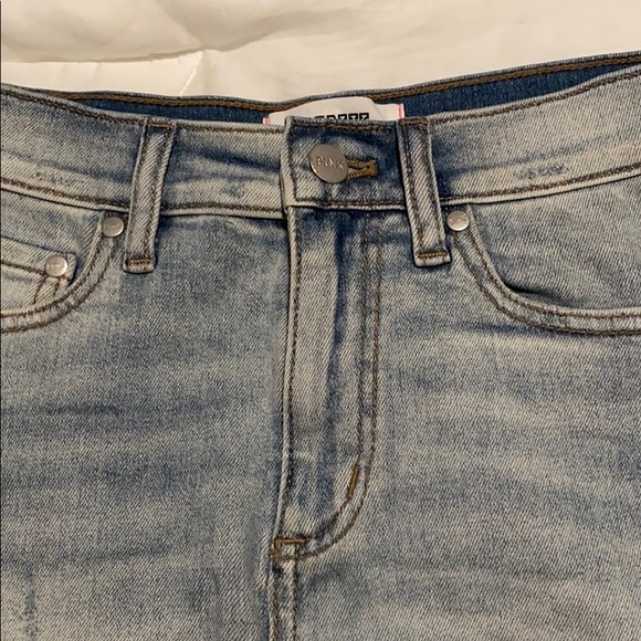 PINK denim Jean shorts size 2 - Picture 4 of 7